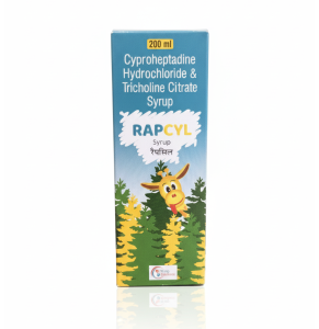 Cyproheptadine and Tricholine Citrate syrup