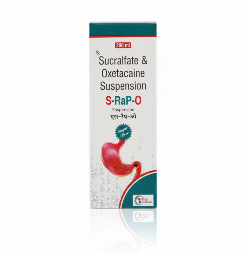 Sucralfate and Oxetacaine suspension